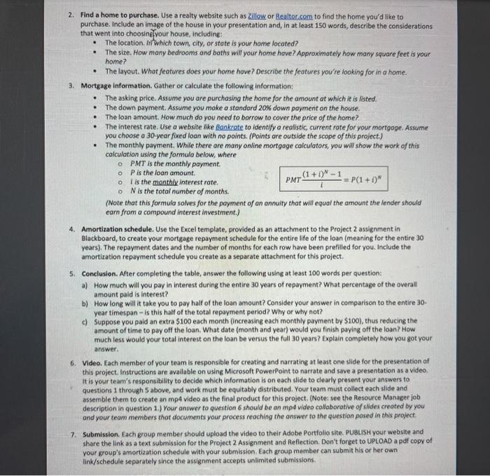 schedule that you and your group create documenting your work in response