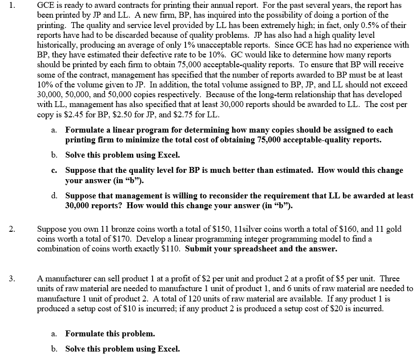 store needs the following number of full-time employees working each day of