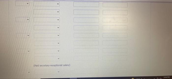 a licensed dentist. During the first month of operation of her business,