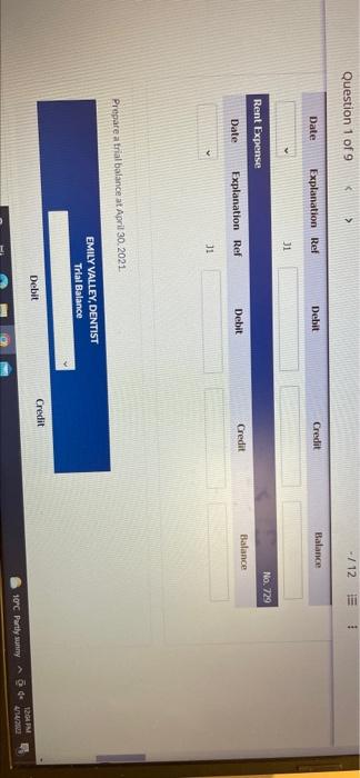 Performed dental services and billed insurance companies $4,000. Received $800 cash advance