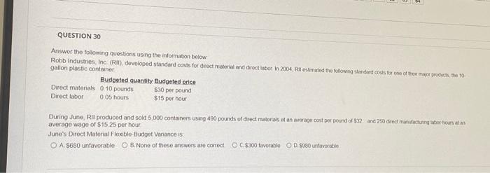  Answer the following questions using the information below gallon plastic container