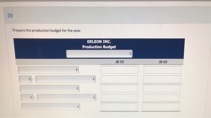 December 31, 2017. Accounting assistants furnish the data shown below. Product Product