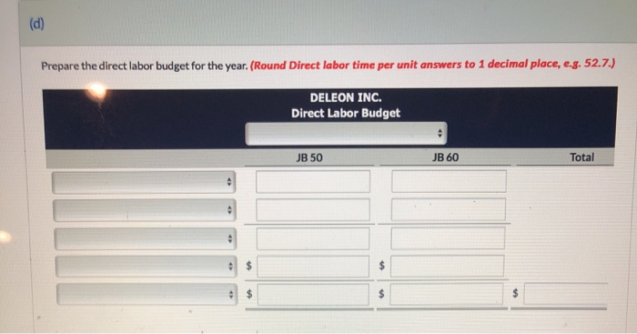 $23 $28 Unit selling price Production budget: 27,900 19,300 Desired ending finished