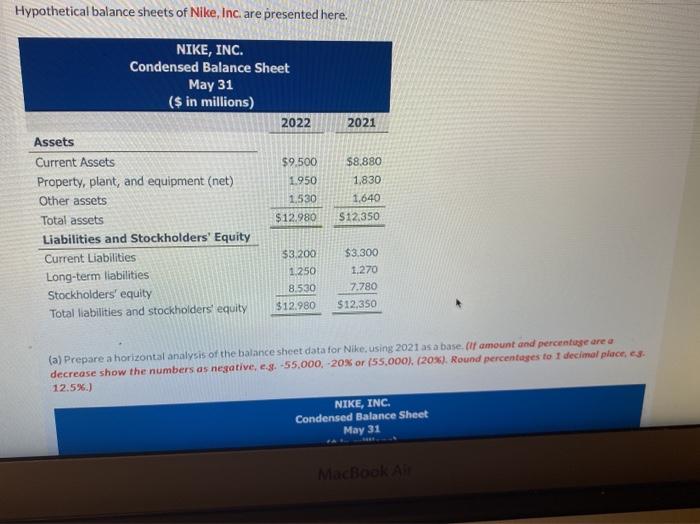  please review part A and B part A part B Hypothetical