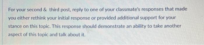 have you looking at and using information from both module 6 and