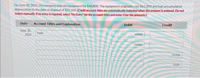 Thank you.. Prepare the journal entries to record the following transactions for