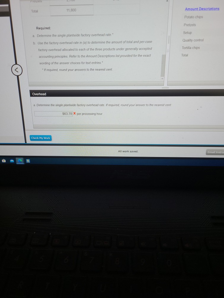 am I missing here? I have a screenshot of question A in