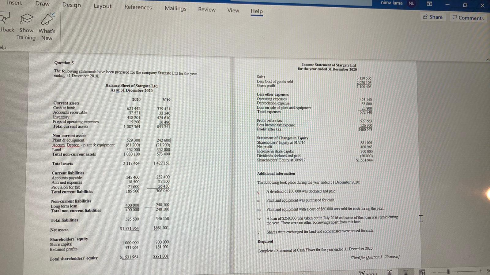 Insert Draw nima lama Design NL E Layout References 0 X