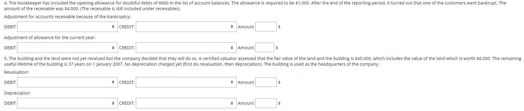 1. Regarding the provisions the following is known (these amounts are included