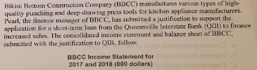 1. Construct a Common Sized Income Statement for the two years presented.