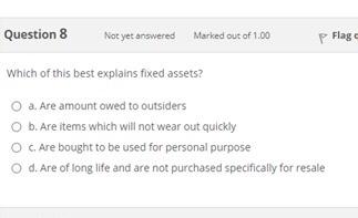 p Flag question Which of the following is the closing balance of