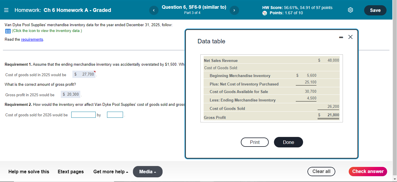 (similar to) Part 3 of 4 HW Score: 56.61%, 54.91 of 97