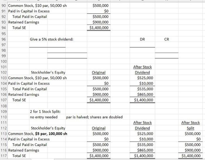 please show excel calculations 