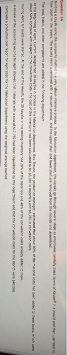 30 Total units Costs Unit costs Total cost Equivalent units Unit costs