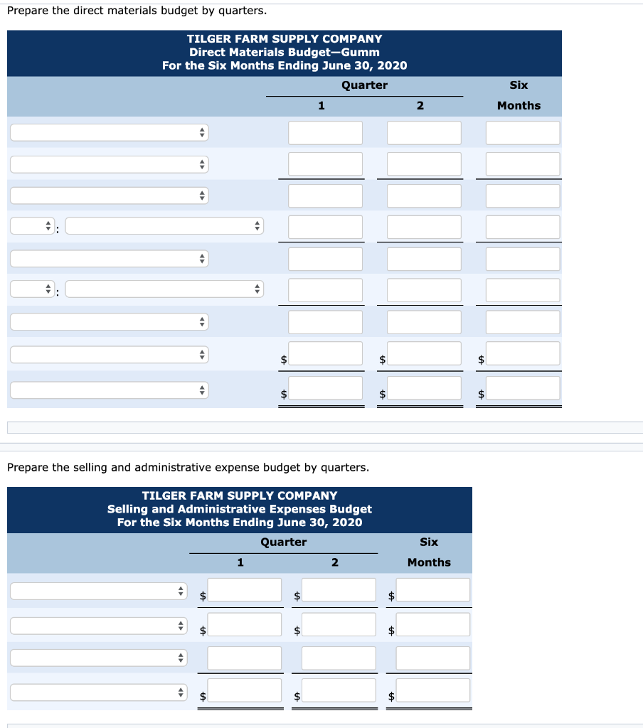 for Snare for the first two quarters of 2020. 1. Sales: Quarter