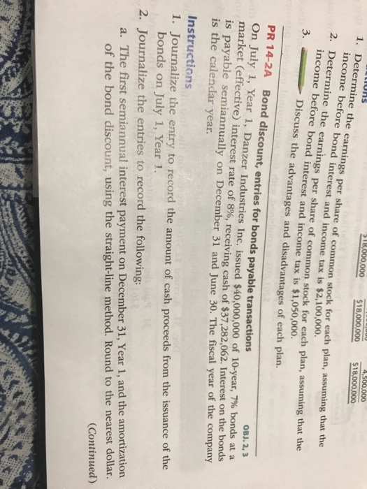  Need help ONLY with #2, I know the discount is 135,897