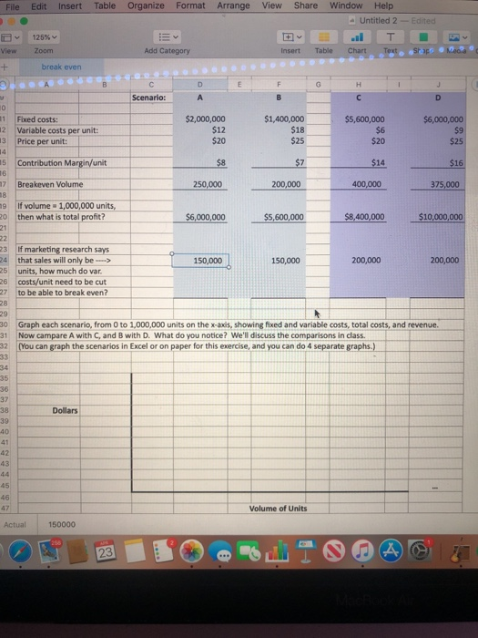 File Edit Insert Table Organize Format Arrange View Share Window Help