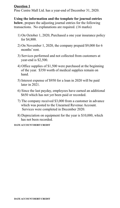 The income statement 2. The statement of retained earnings 3. Closing entries