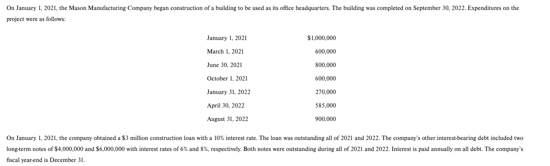  GIVEN DATA: (I HAVE THE EXACT TEMPLET TO USE TO MAKE