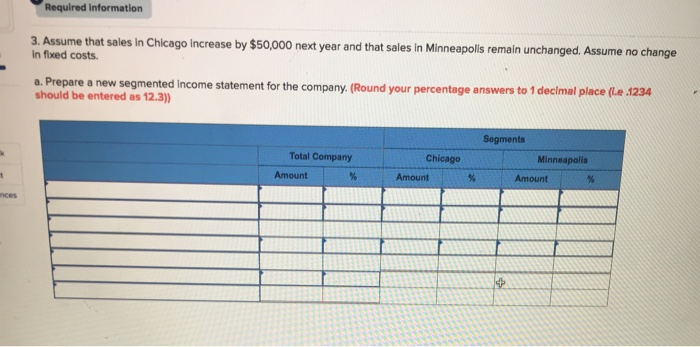 Analysis [LO6-4, LO6-5 The following information applies to the questions displayed below.