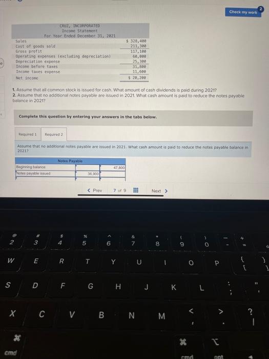 that all common stock is issued for cash. What amount of cash