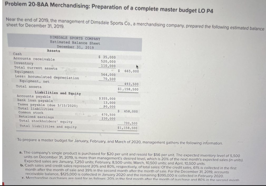  Solve for 6,7,8 only and that wrong ones specially Problem 20-8AA