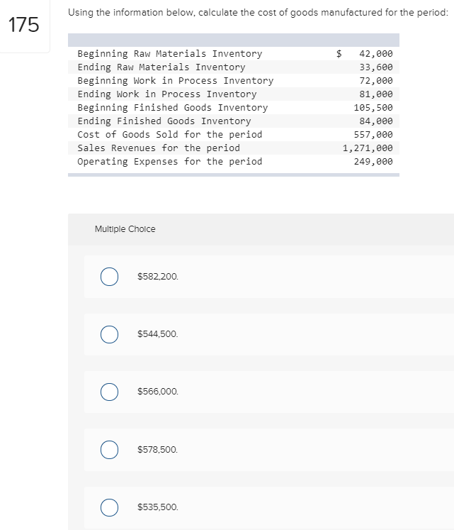 NO EXPLANATION NECESSARY, just the final answer for 4 MC questions, it
