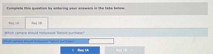 looking at two cameras that are both capable of doing the job