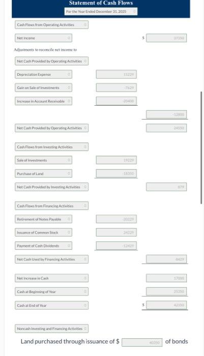 flow ratios. (Round ratios to 2 decimal places, e.g. 0.62:1. Current cash