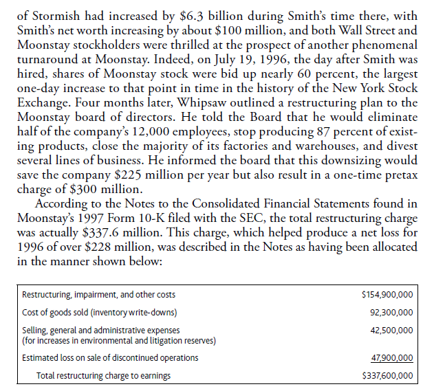 deals with contingencies, by overstating a litigation reserve account related to environmental