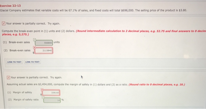 $-441,970. It has a unit selling price of $6.76, unit variable cost