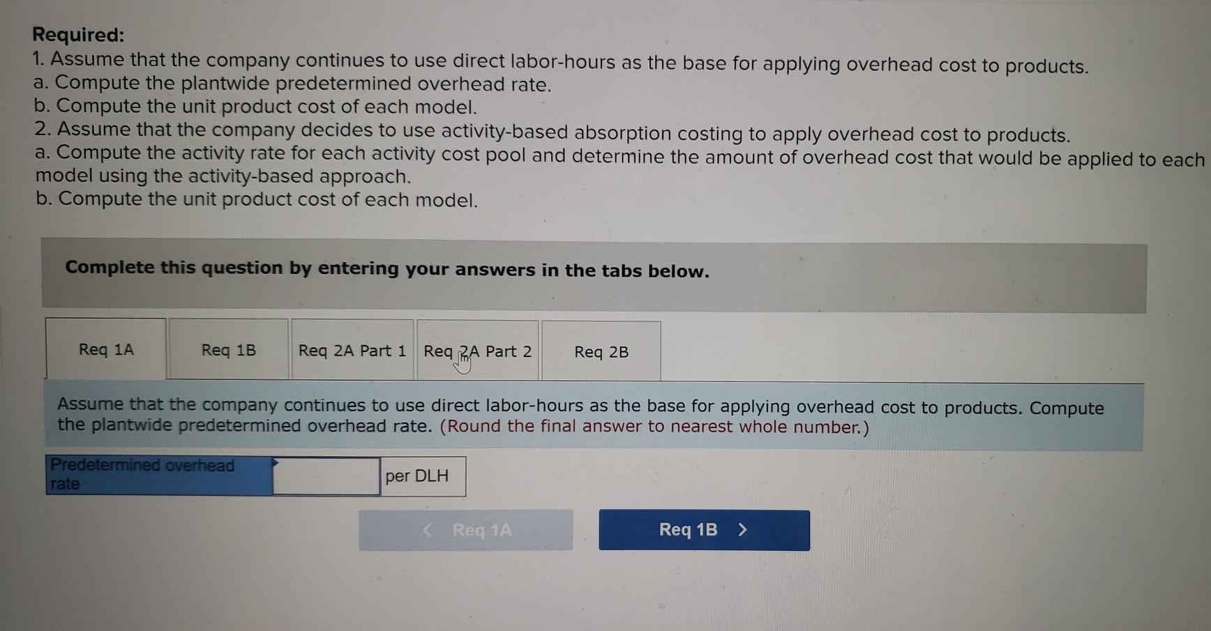 Costing (LO2- 5] Ellix Company manufactures two models of ultra-high fidelity speakers-the