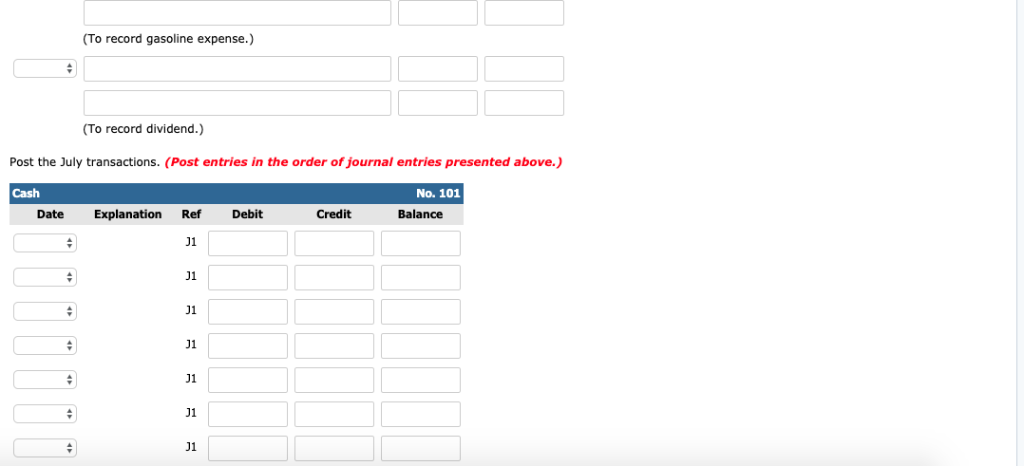 in the business 1 Purchased a used truck for $11,000, paying $2,900