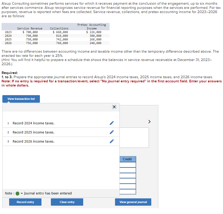  Alsup Consulting sometimes performs services for which it receives payment at