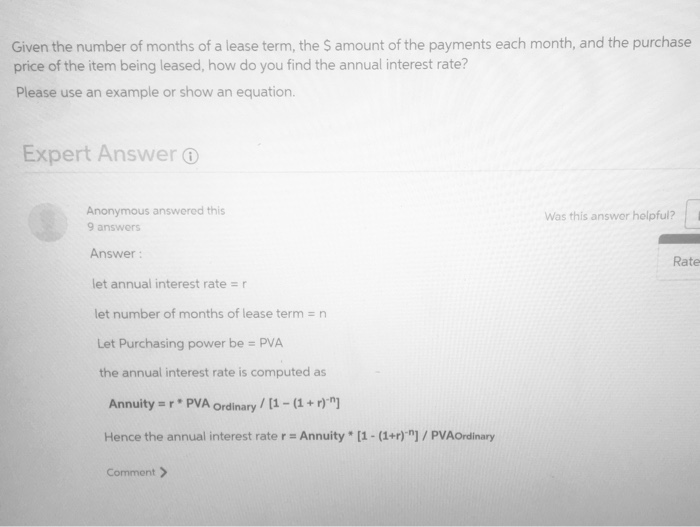  please explain this answer further, how do I get Pva ordinary?