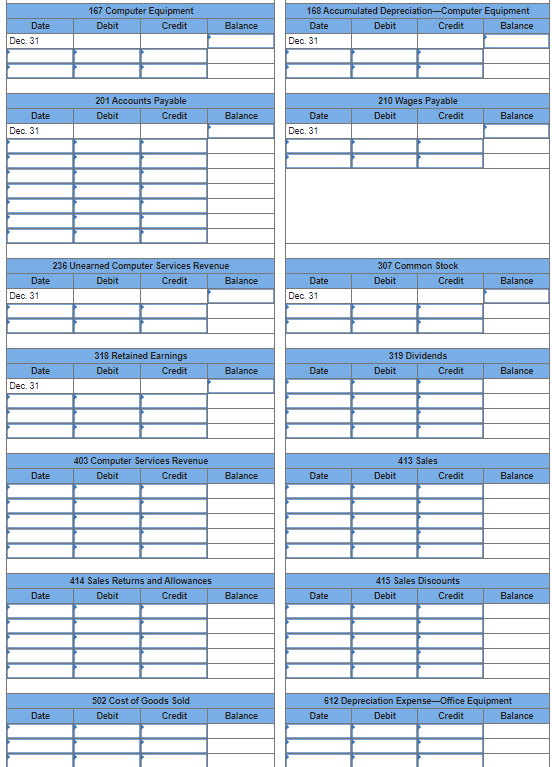 of customers has grown. To accommodate the growth, the accounting system is