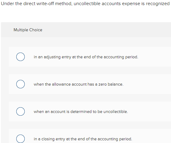 full amount of their receivables. b) The estimated amount of uncollectible accounts