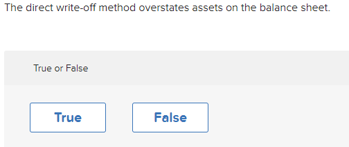 not require the computation of the net realizable value of accounts receivable.