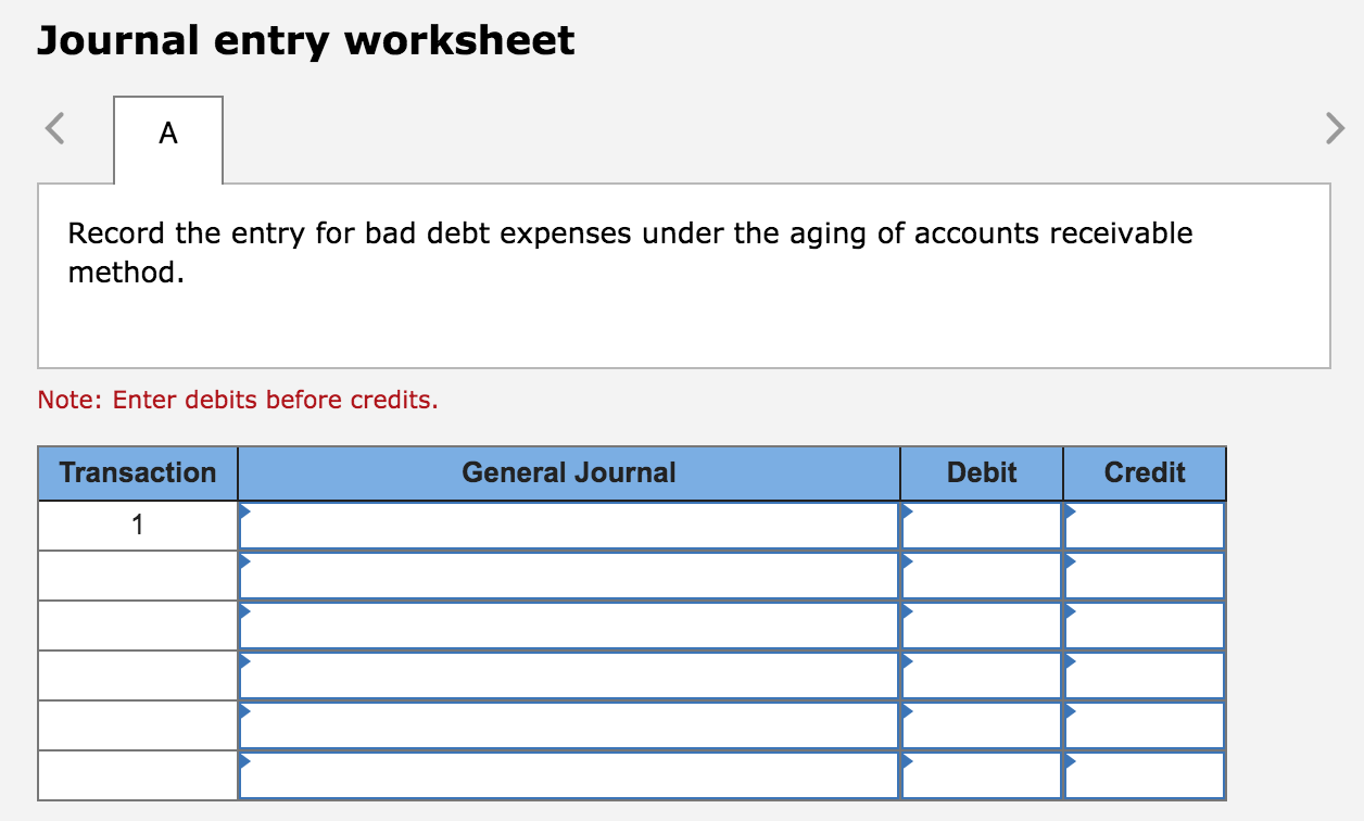 Accounts Sales (assume all on credit) $ 40 51,000 Required: 1. Prepare