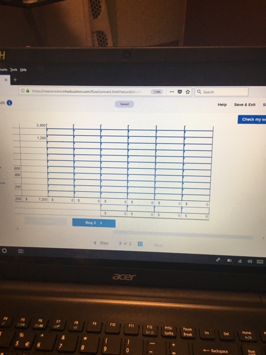 Complete the worksheet 2. Prepare an income statement 3. Prepare a statement