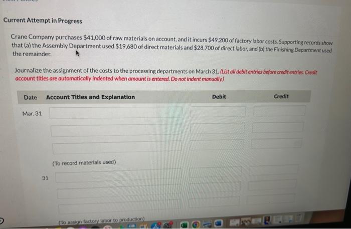 Carla Vista Company purchases $48,000 of raw materials on account, and it