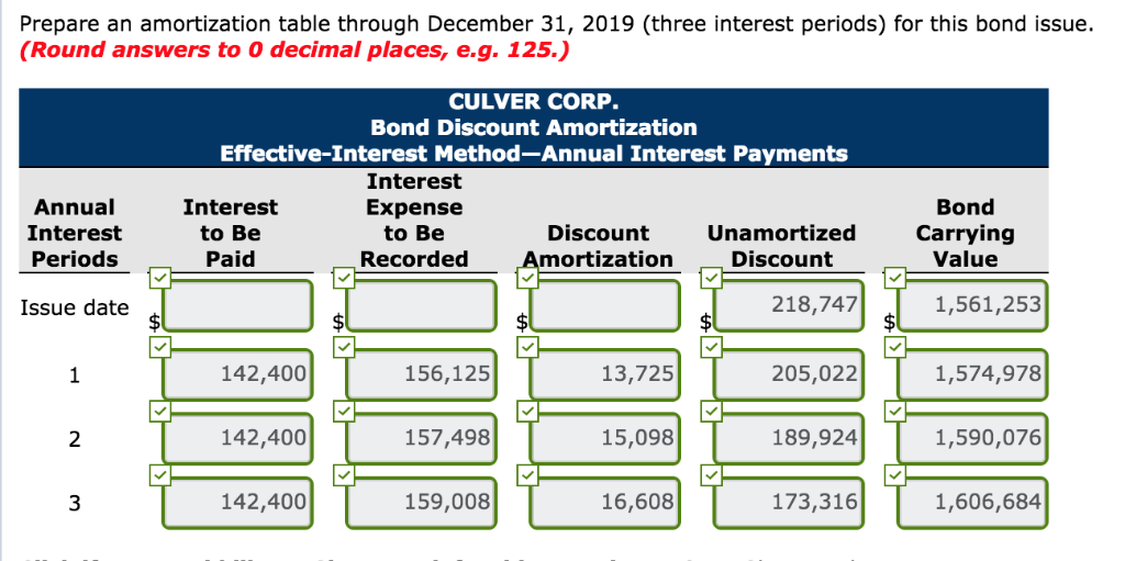 January 1, 2017, Culver Corporation issued $1,780,000 face value, 8%, 10-year bonds
