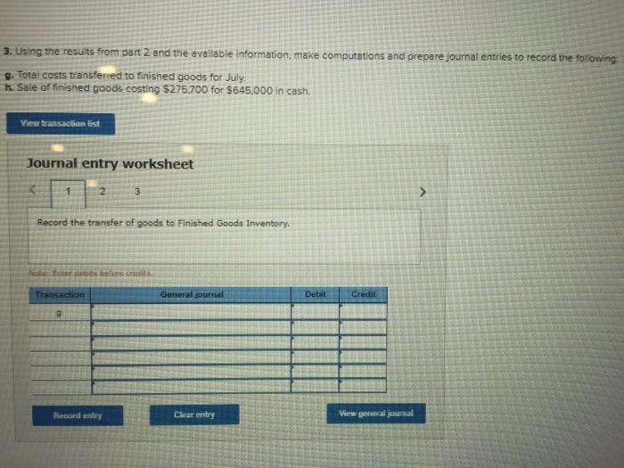 as direct materials in production and as indirect materials. Its factory payroll