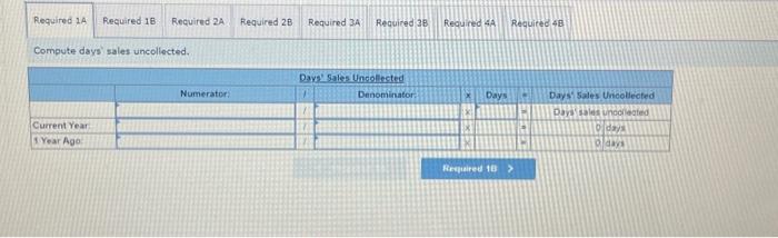 balance sheets follow. For both the current year and one year ago,