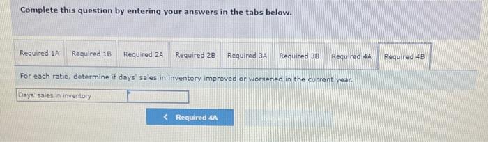 inventory turnover: (3-b) Determine finventory turnover rotio improved or worsened in the