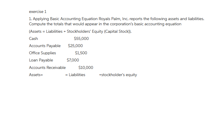 Present these exercises and problems in Excel. Please apply Excel formulas.