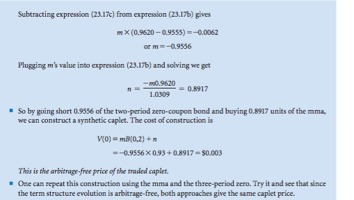 k 0.04 or 4 percent). Show that the cost of construction is