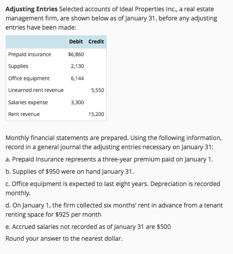 Adjusting Entries and Inventory Costing Methods - Periodic Method Adjusting Entries Selected