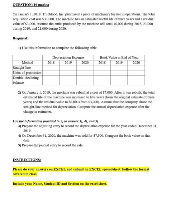 Please Solve This And Provide Relevant Answer QUESTION (10 marks) On January