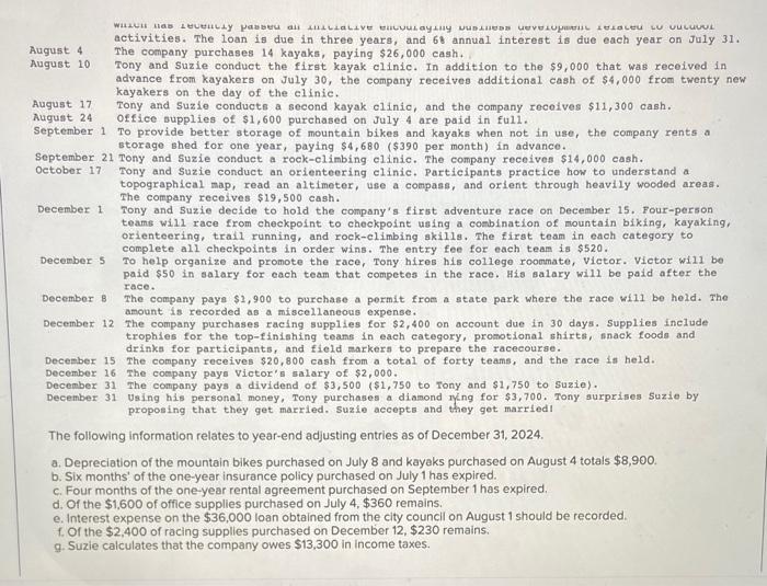 thanks! :) [The following information applies to the questions displayed below.] Tony